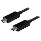 StarTech.com USB31CC1M USB-kabel USB 3.2 Gen 2 (3.1 Gen 2) 1 m USB C Sort