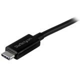 StarTech.com USB31CC1M USB-kabel USB 3.2 Gen 2 (3.1 Gen 2) 1 m USB C Sort