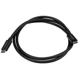 StarTech.com USB31CC1M USB-kabel USB 3.2 Gen 2 (3.1 Gen 2) 1 m USB C Sort