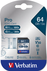 Verbatim Pro 64 GB SDXC UHS Klasse 10