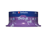 Verbatim DVD+R Matt Silver 4,7 GB 25 stk