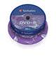 Verbatim DVD+R Matt Silver 4,7 GB 25 stk