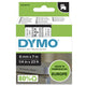 DYMO D1 Standard - Black on Transparent - 6mm etiketbånd Sort på transparant