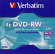 Verbatim DVD-RW Matt Silver 4x 4,7 GB 1 stk