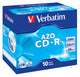 Verbatim CD-R AZO Crystal 700 MB 52x 10 stk