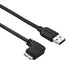 StarTech.com USB3AU2MLS USB-kabel USB 3.2 Gen 1 (3.1 Gen 1) 2 m USB A Micro-USB B Sort