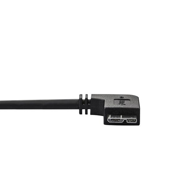 StarTech.com USB3AU1MLS USB-kabel USB 3.2 Gen 1 (3.1 Gen 1) 1 m USB A Micro-USB B Sort
