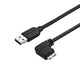 StarTech.com USB3AU50CMRS USB-kabel USB 3.2 Gen 1 (3.1 Gen 1) 0,5 m USB A Micro-USB B Sort