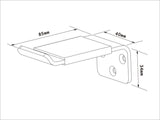 Multibrackets 1879 tilbehør til hovedtelefon/headset Hovedtelefonholder