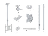 Multibrackets 2494 skærmbeslag til skiltning 139,7 cm (55") Hvid