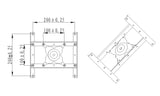 Multibrackets 2548 tilbehør til skærmmontering