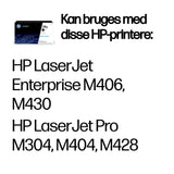 HP 59A Black Original LaserJet Toner Cartridge tonerpatron 1 stk