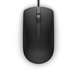 DELL MS116 mus Kontor Ambidextrous USB Type-A Optisk 1000 dpi