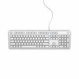 DELL KB216 tastatur Universel USB QWERTY US International Hvid