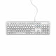 DELL KB216 tastatur Universel USB QWERTY US International Hvid