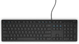 DELL KB216 tastatur Universel QWERTY Nordisk Sort