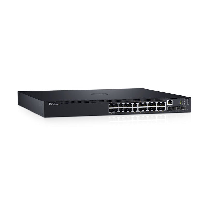 DELL N1524P Administreret L3 Gigabit Ethernet (10/100/1000) Strøm over Ethernet (PoE) 1U Sort