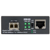 StarTech.com MCM1110MMLC netværksomformer til medie 1000 Mbit/s 850 nm Multitilstand Sort