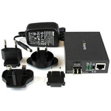 StarTech.com MCM1110MMLC netværksomformer til medie 1000 Mbit/s 850 nm Multitilstand Sort