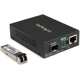 StarTech.com MCM1110MMLC netværksomformer til medie 1000 Mbit/s 850 nm Multitilstand Sort