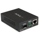 StarTech.com MCM1110SFP netværksomformer til medie 1000 Mbit/s Multitilstand, Enkeltilstand Sort