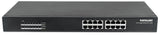 Intellinet 560993 netværksswitch Ikke administreret L2 Gigabit Ethernet (10/100/1000) Strøm over Ethernet (PoE) 1U Sort