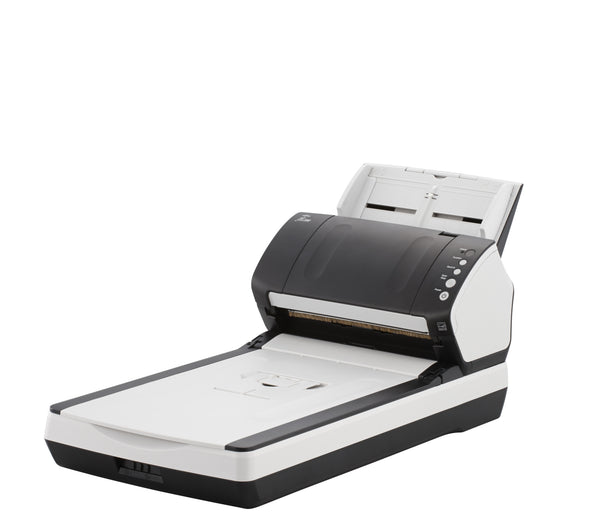 Ricoh fi-7240 Flatbed & ADF scanner 600 x 600 dpi A4 Sort, Hvid