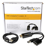 StarTech.com HD2DP videokabel adapter Sort