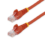 StarTech.com 45PAT1MRD netværkskabel Rød 1 m Cat5e U/UTP (UTP)