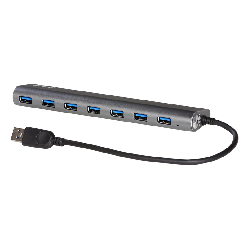 i-tec Metal U3HUB778 interface hub USB 3.2 Gen 1 (3.1 Gen 1) Type-A 5000 Mbit/s Sølv