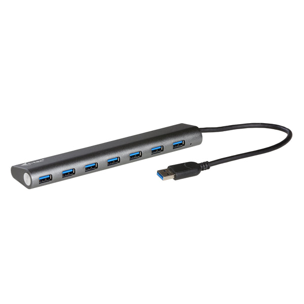 i-tec Metal U3HUB778 interface hub USB 3.2 Gen 1 (3.1 Gen 1) Type-A 5000 Mbit/s Sølv