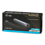 i-tec Metal U3HUB778 interface hub USB 3.2 Gen 1 (3.1 Gen 1) Type-A 5000 Mbit/s Sølv