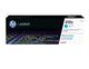 HP 410X High Yield Cyan Original LaserJet Toner Cartridge tonerpatron 1 stk Blå