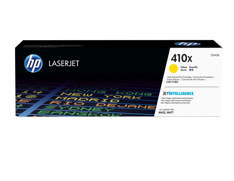 HP 410X High Yield Yellow Original LaserJet Toner Cartridge tonerpatron 1 stk