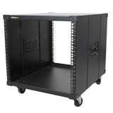 StarTech.com RK960CP stativ 9U Fritstående reol Sort