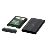 i-tec Advance MYSAFEU312 drevkabinet HDD/SSD kabinet Sort 2.5"