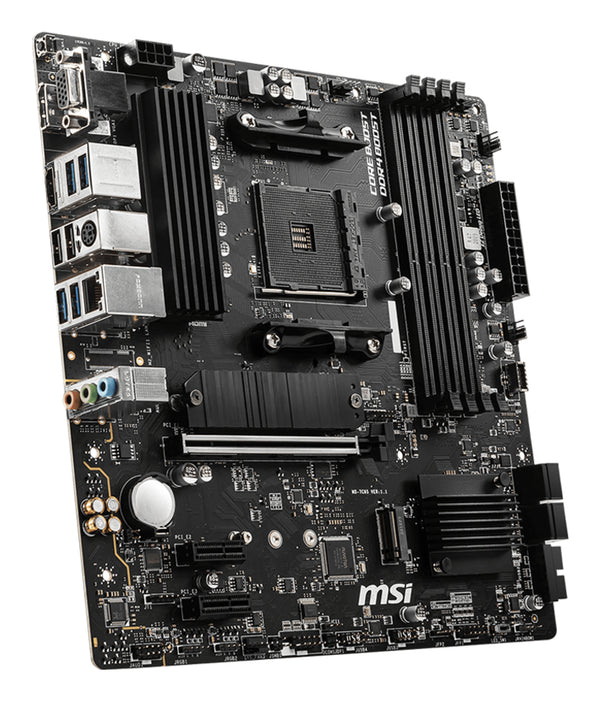 MSI B550M PRO-VDH bundkort AMD B550 Stik AM4 micro ATX
