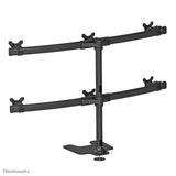 Neomounts FPMA-D700DD6 skærmbeslag og -stativer 68,6 cm (27") Skrivebord Sort