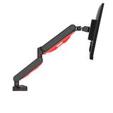 iiyama DSG3001C-R1 skærmbeslag og -stativer 76,2 cm (30") Skrivebord Sort, Rød