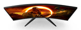 AOC G2 C32G2ZE/BK computerskærm 80 cm (31.5") 1920 x 1080 pixel Fuld HD LED Sort, Rød