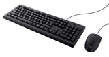 Trust Primo tastatur Mus inkluderet Universel USB QWERTY US engelsk Sort