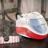 Polti Vaporetto Lecoaspira FAV50 Multifloor Cylinderdamp rengøringsmiddel 1,8 L 1350 W Rød, Hvid