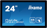 iiyama ProLite TF2415MC-B2 computerskærm 60,5 cm (23.8") 1920 x 1080 pixel Fuld HD LED Berøringsskærm Multibruger Sort