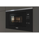Whirlpool WMF201G Sort, Rustfrit stål Grill mikroovn Indbygget 20 L 800 W