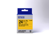 Epson LK-6YBP etiketbånd Sort på gul