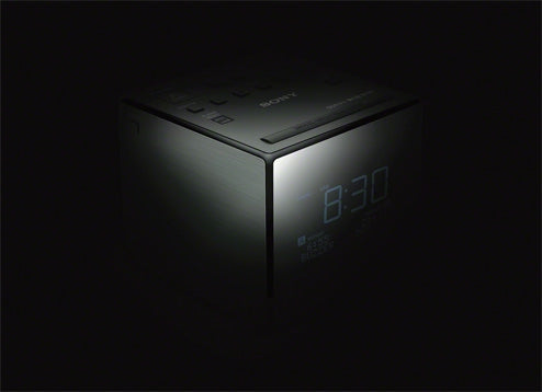 Sony XDRC1DBP radio Ur Sort, Sølv
