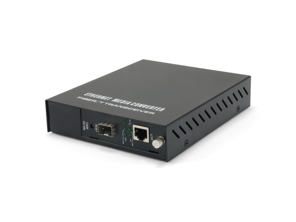 LevelOne FVM-1000 netværksomformer til medie 100 Mbit/s Sort