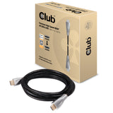 CLUB3D CAC-1310 HDMI-kabel 3 m HDMI Type A (Standard) Sort, Sølv