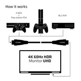 CLUB3D CAC-1310 HDMI-kabel 3 m HDMI Type A (Standard) Sort, Sølv