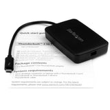 StarTech.com TBT3TBTADAP kabel kønsskifter Female Male Sort